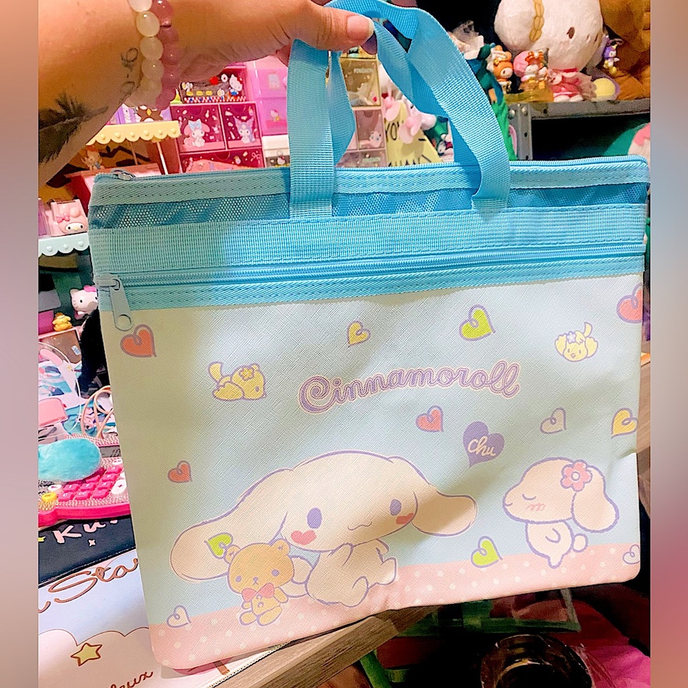 Cinnamoroll document bag